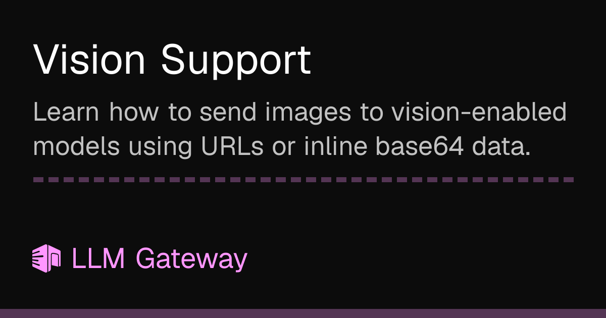 Vision Support