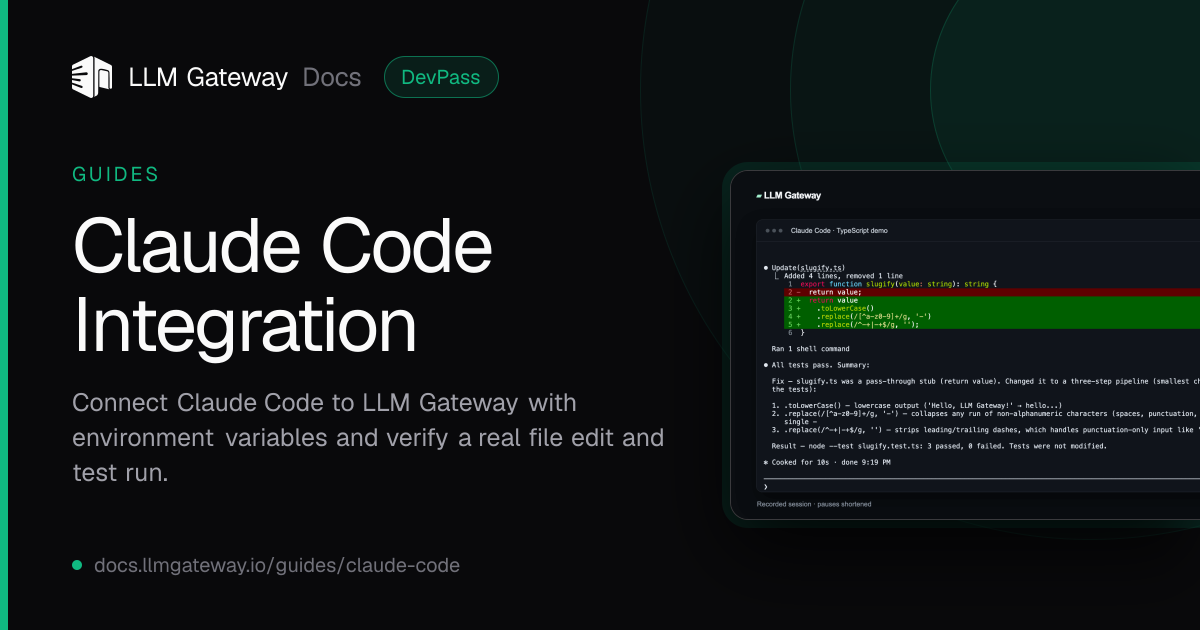 Claude Code Integration