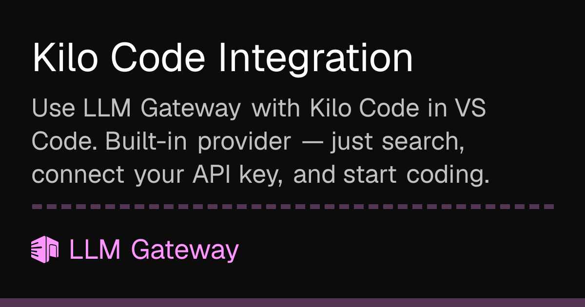 Kilo Code Integration